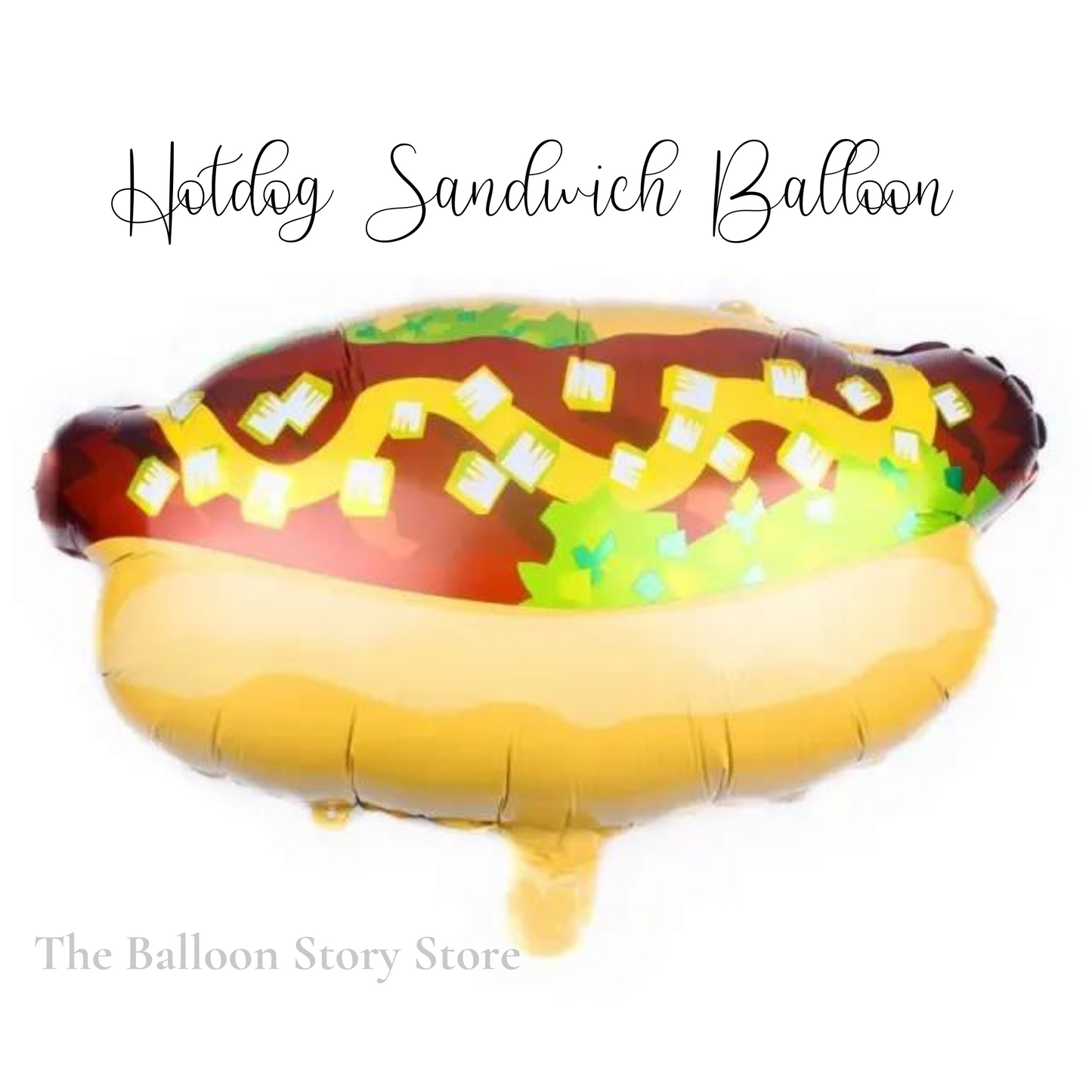 Pizza Balloon Hotdog Sandwich Balloon Popcorn Balloon and Cola Balloon