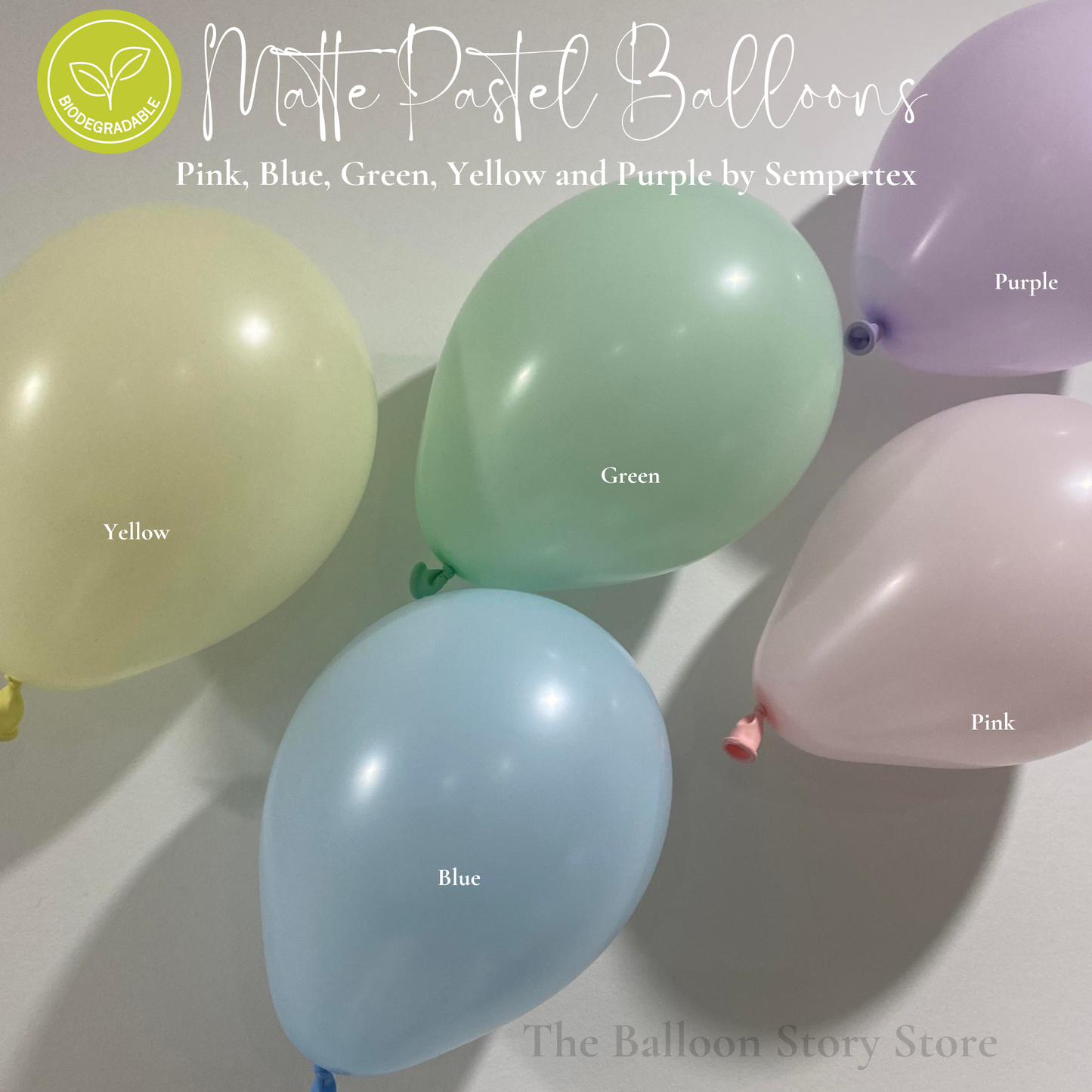 Pastel Matte Green Balloon