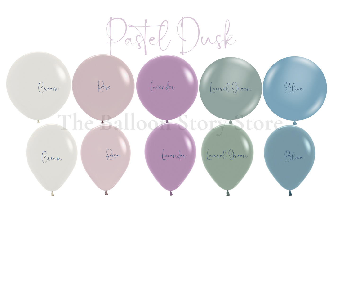Pastel Dusk Matte Balloon