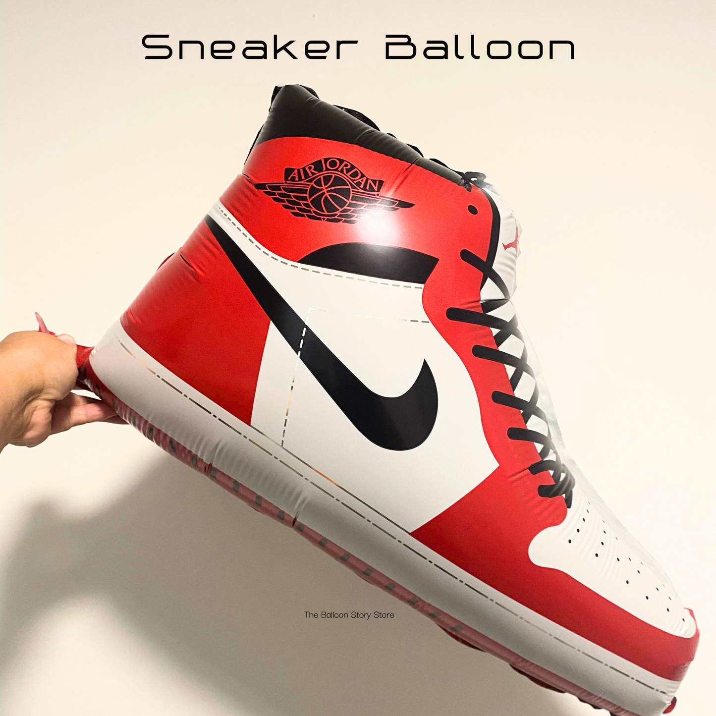 Red Sneaker Shoe Balloon