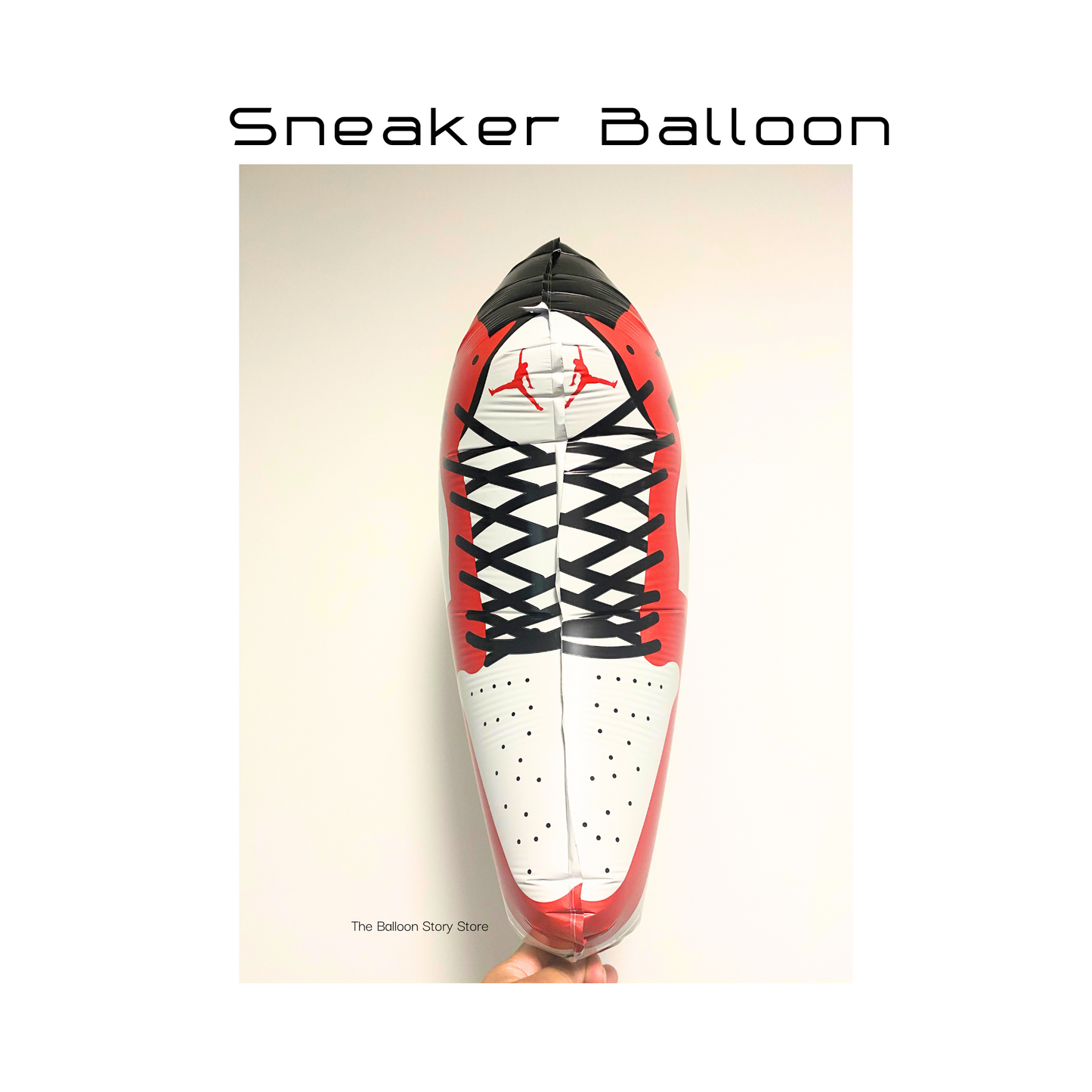 Red Sneaker Shoe Balloon