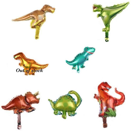 Mini Dinosaurs Foil Balloons